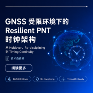 泰艺 GNSS 受限环境下的 Resilient PNT 时脉架构
