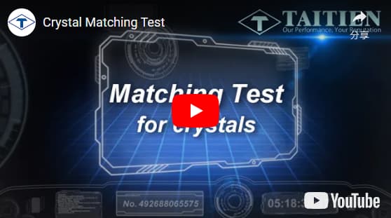 Crystal Matching Test