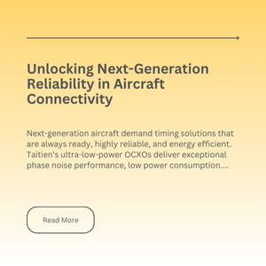 Unlocking Next‑Generation Reliability in Aircraft Connectivity: The Case for Ultra‑Low‑Power OCXO