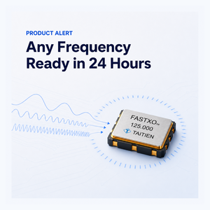 Whatever frequency your IC needs, ready in 24 hours