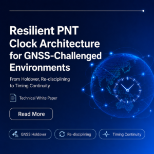Resilient PNT Timing Architecture for GNSS-Challenged Environments