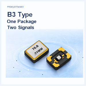 TAITIEN B3 Type Integrates Frequency Reference and Crystal-Temperature Feedback in a 1612 Package