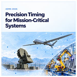 Precision Timing for Mission-Critical Systems at AEMS 2026, Booth 600